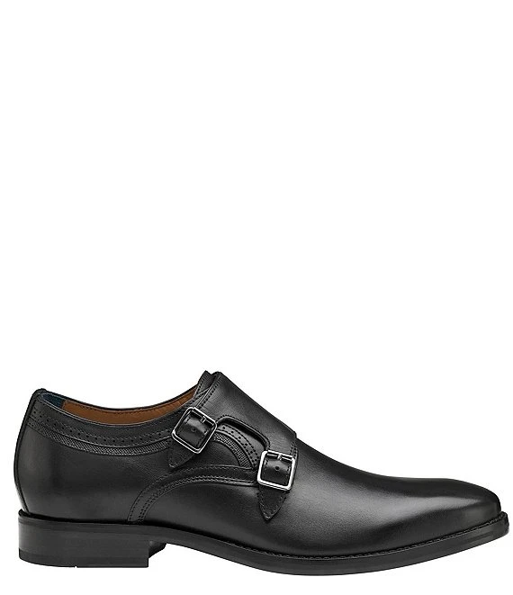 Johnston & Murphy Men's Danridge Double Buckle Monk Strap Dress Shoes 5 Johnston & Murphy Men's Danridge Double Buckle Monk Strap Dress Shoes - Afbeelding 3