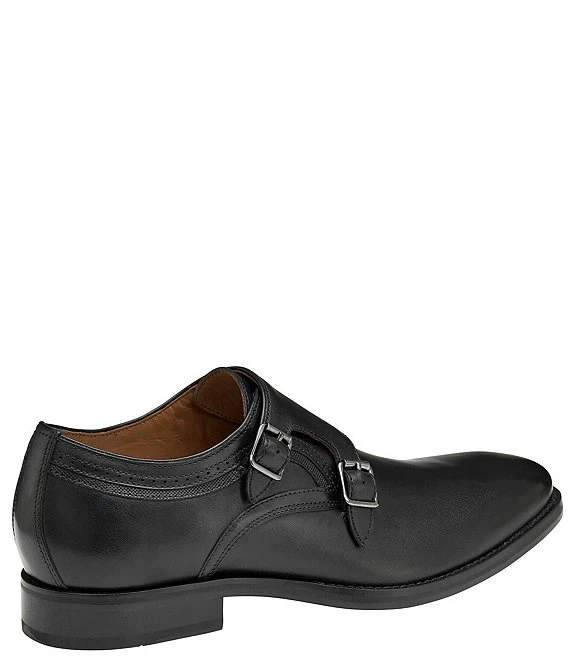 Johnston & Murphy Men's Danridge Double Buckle Monk Strap Dress Shoes 4 Johnston & Murphy Men's Danridge Double Buckle Monk Strap Dress Shoes - Afbeelding 2
