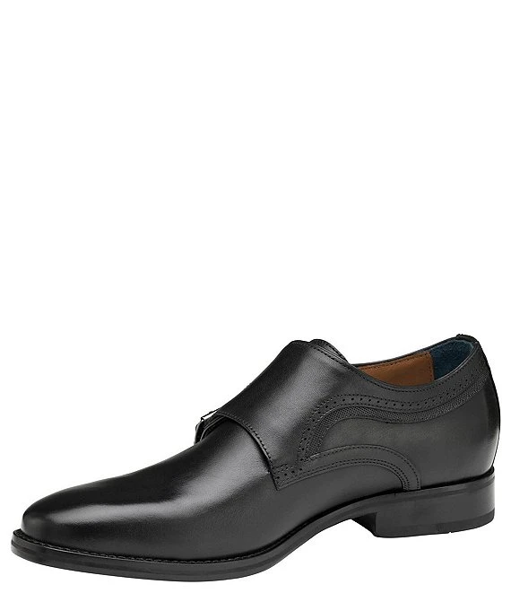 Johnston & Murphy Men's Danridge Double Buckle Monk Strap Dress Shoes 6 Johnston & Murphy Men's Danridge Double Buckle Monk Strap Dress Shoes - Afbeelding 4