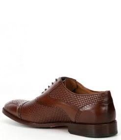 Flag LTD. Men's Hamilton Woven Cap Toe Oxfords