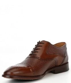 Flag LTD. Men's Hamilton Woven Cap Toe Oxfords -Hummel Winkel 00000000 zi 00b99da0 1773 418c 94d2 620d733556ba 03 ai