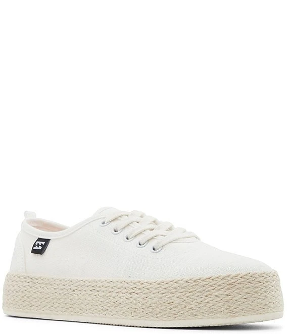 Billabong Puebla Linen Platform Espadrille Sneakers 7 Billabong Puebla Linen Platform Espadrille Sneakers - Afbeelding 5