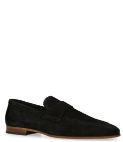 Kurt Geiger London Men's Ali Suede Penny Loafers -Hummel Winkel 00000000 zi 02531da3 af05 4f22 a0cc cf936f17740c