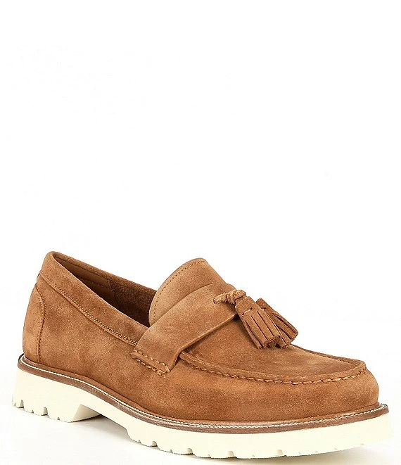 Cole Haan Men's American Classics Tassel Suede Loafers 3 Cole Haan Men's American Classics Tassel Suede Loafers