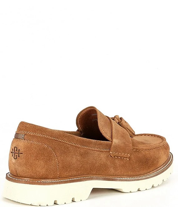 Cole Haan Men's American Classics Tassel Suede Loafers 8 Cole Haan Men's American Classics Tassel Suede Loafers - Afbeelding 6