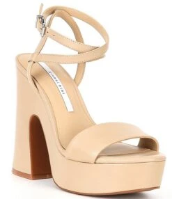 Gianni Bini Lexey Leather Ankle Strap Platform Dress Sandals -Hummel Winkel 00000000 zi 053c61e3 debb 4d3c aa21 c595a02d908e