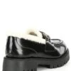 Steve Madden Lando-F Leather Bit Buckle Shearling Platform Loafers -Hummel Winkel 00000000 zi 0641f526 1413 4d67 99a6 23e286e6da08 01 ai