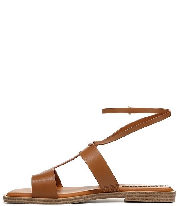 Franco Sarto Maren Leather Toe Loop Ankle Wrap Thong Sandals 6 Franco Sarto Maren Leather Toe Loop Ankle Wrap Thong Sandals - Afbeelding 4