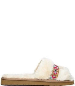 Minnetonka London Faux Fur Slides -Hummel Winkel 00000000 zi 07d97c2c 42d3 4452 83b1 46df2382e41f 01 ai