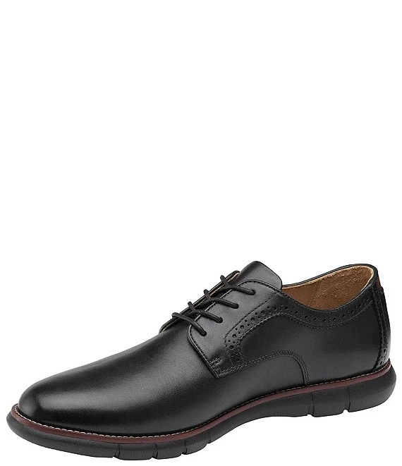 Johnston & Murphy Men's Holden Leather Plain Toe Oxfords 6 Johnston & Murphy Men's Holden Leather Plain Toe Oxfords - Afbeelding 4