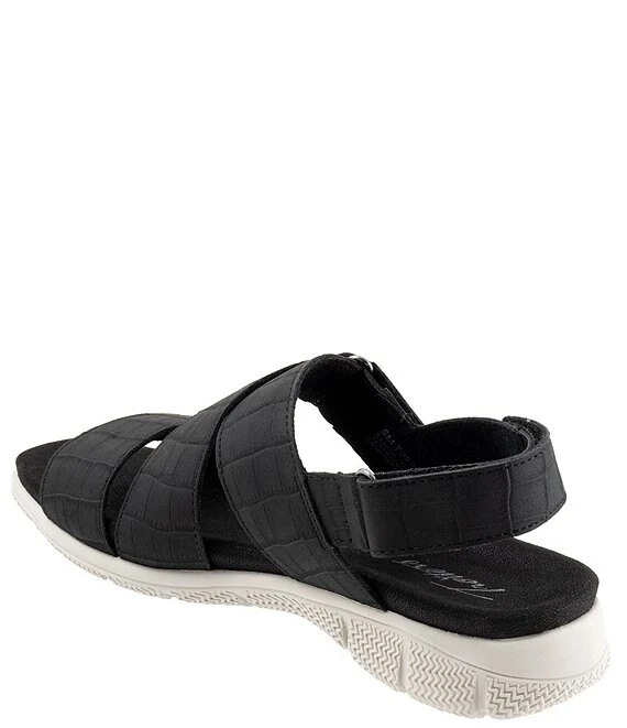 Trotters Tatia Crocodile Print Adjustable Dad Sandals 7 Trotters Tatia Crocodile Print Adjustable Dad Sandals - Afbeelding 5