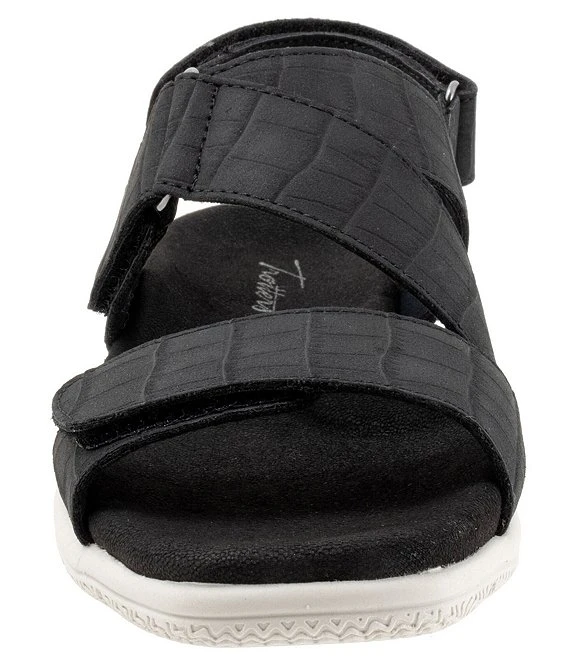 Trotters Tatia Crocodile Print Adjustable Dad Sandals 5 Trotters Tatia Crocodile Print Adjustable Dad Sandals - Afbeelding 3