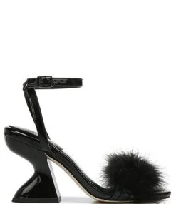 Circus NY Brenna Ostrich Feather Detail Ankle Strap Dress Sandals -Hummel Winkel 00000000 zi 0c5773dc 6d9c 47fd 8580 5b470e4788cb 01 ai