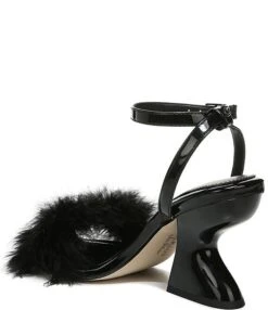 Circus NY Brenna Ostrich Feather Detail Ankle Strap Dress Sandals -Hummel Winkel 00000000 zi 0c5773dc 6d9c 47fd 8580 5b470e4788cb 03 ai