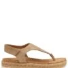 Johnston & Murphy Michelle Suede Thong Espadrille Platform Sandals -Hummel Winkel 00000000 zi 0cab5da2 7981 4ffc a893 5e8f817dc576 01 ai