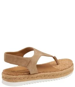 Johnston & Murphy Michelle Suede Thong Espadrille Platform Sandals -Hummel Winkel 00000000 zi 0cab5da2 7981 4ffc a893 5e8f817dc576 02 ai
