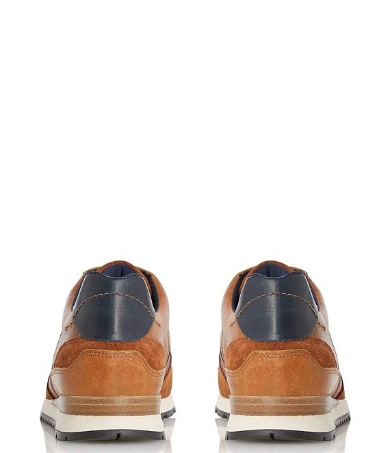 Dune London Men's Truro Leather Nubuck Dress Sneakers 5 Dune London Men's Truro Leather Nubuck Dress Sneakers - Afbeelding 3