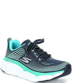 Skechers Women's Max Cushioning Elite Knit Lace-Up Wedge Sneakers -Hummel Winkel 00000000 zi 14e7867e 836e 414c 9feb 7f7b3a9ee87c