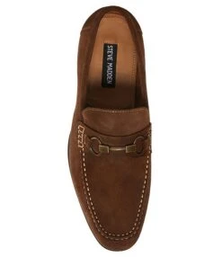 Steve Madden Men's Gaddis Suede Bit Embellished Loafers -Hummel Winkel 00000000 zi 1552fd38 efc3 472e 9b66 6875879c0a34 06 ai