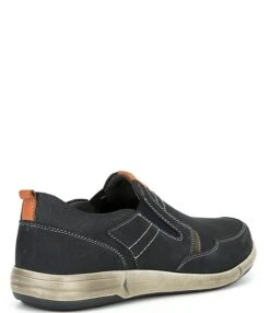 Josef Seibel Men's Enrico 04 Nubuck Leather Slip-Ons -Hummel Winkel 00000000 zi 159580c1 d436 4c67 9558 5b2828709c54 01 ai