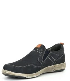 Josef Seibel Men's Enrico 04 Nubuck Leather Slip-Ons