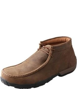Twisted X Men's Waterproof Chukka Driving Moccasins