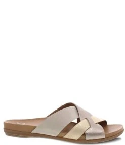 Dansko Joanna Strappy Leather Wedge Slides -Hummel Winkel 00000000 zi 18e75337 78d5 4320 aa5e bfac8680eb88 01 ai