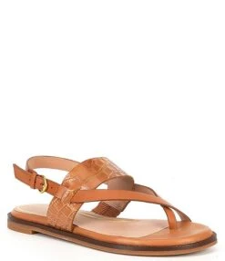 Cole Haan Anica Lux Flat Leather Thong Sandals -Hummel Winkel 00000000 zi 18e9b81c 0e10 48c5 a39c 7883c0755790