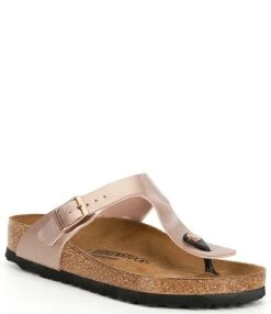 Birkenstock Women's Gizeh Adjustable Strap Thong Sandals -Hummel Winkel 00000000 zi 1b1645f7 ca22 48fb 849a b30a1fd6dd88