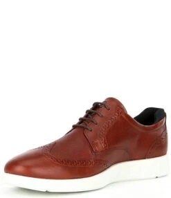 ECCO Men's S Lite Hybrid Brogue Lace-Up Oxfords -Hummel Winkel 00000000 zi 2100269a 6bb6 419e aba9 11c4484581e1 03 ai