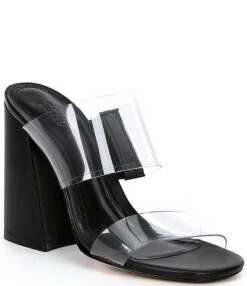 Schutz Victorie High Block Clear Block Heel Dress Sandals -Hummel Winkel 00000000 zi 255f291f 2a03 4937 9747 eafa5be2f219
