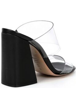 Schutz Victorie High Block Clear Block Heel Dress Sandals -Hummel Winkel 00000000 zi 255f291f 2a03 4937 9747 eafa5be2f219 01 ai