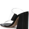 Schutz Victorie High Block Clear Block Heel Dress Sandals