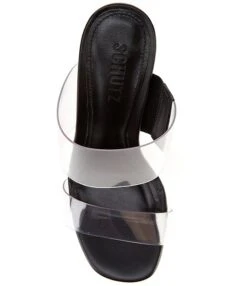 Schutz Victorie High Block Clear Block Heel Dress Sandals -Hummel Winkel 00000000 zi 255f291f 2a03 4937 9747 eafa5be2f219 04 ai