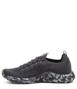 Aetrex Women's Carly Camouflage Knit Lace-Up Sneakers