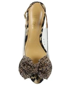 J. Renee Ramillo Clear Vinyl Leopard Print Rhinestone Bow Peep Toe Slingback Pumps 12 J. Renee Ramillo Clear Vinyl Leopard Print Rhinestone Bow Peep Toe Slingback Pumps -Hummel Winkel 00000000 zi 26741e30 7aa7 4643 8c6e ce92b973c7ff 06 ai