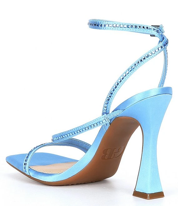 GB Last Kiss Rhinestone Square Toe Dress Sandals 5 GB Last Kiss Rhinestone Square Toe Dress Sandals - Afbeelding 3