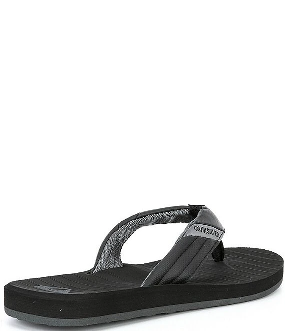 Quiksilver Men's Carver Tropics II Flip Flops 8 Quiksilver Men's Carver Tropics II Flip Flops - Afbeelding 6