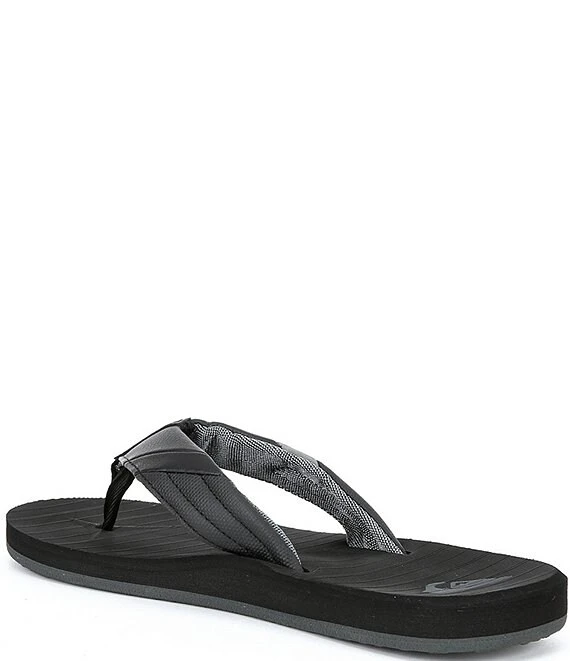 Quiksilver Men's Carver Tropics II Flip Flops 7 Quiksilver Men's Carver Tropics II Flip Flops - Afbeelding 5