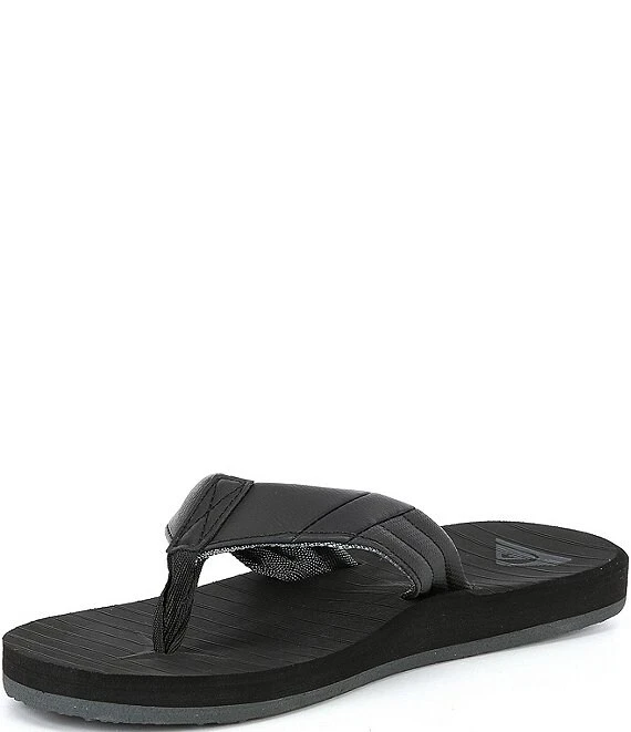 Quiksilver Men's Carver Tropics II Flip Flops 4 Quiksilver Men's Carver Tropics II Flip Flops - Afbeelding 2