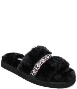 Minnetonka London Faux Fur Slides -Hummel Winkel 00000000 zi 2a0eea86 9eb0 4f2c b09e d70981b316de