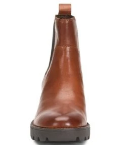 Born Graci Leather Chelsea Platform Booties -Hummel Winkel 00000000 zi 2a58d5cf 0da4 4e28 95b3 0c6f74f3c310 04 ai