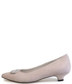 Amalfi Adelina Suede Kitten Heel Ornament Pumps -Hummel Winkel 00000000 zi 2b648027 fa0a 45a1 aebd 99b26ce0f296 03 ai