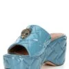 Kurt Geiger London Kensington Quilted Patent Leather Eagle Head Platform Sandals -Hummel Winkel 00000000 zi 2e8cd177 e777 4337 9562 16c319dafc73 03 ai