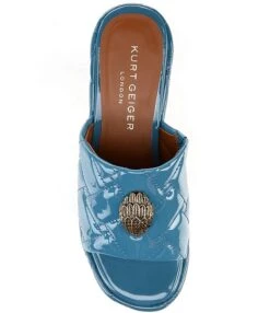 Kurt Geiger London Kensington Quilted Patent Leather Eagle Head Platform Sandals -Hummel Winkel 00000000 zi 2e8cd177 e777 4337 9562 16c319dafc73 04 ai