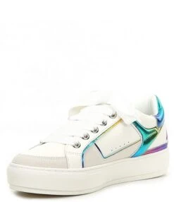 Kurt Geiger London Men's Southbank Leather Multi Color Metallic Detail Sneakers -Hummel Winkel 00000000 zi 2ec01864 9e1c 44a4 ad6b 725f7cbd925f 03 ai