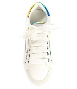 Kurt Geiger London Men's Southbank Leather Multi Color Metallic Detail Sneakers -Hummel Winkel 00000000 zi 2ec01864 9e1c 44a4 ad6b 725f7cbd925f 06 ai