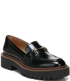 Sam Edelman Laurs Leather Bit Buckle Lug Sole Platform Loafers -Hummel Winkel 00000000 zi 2f6c84c9 a7ef 4d6f 9a60 eb99f130ea2f