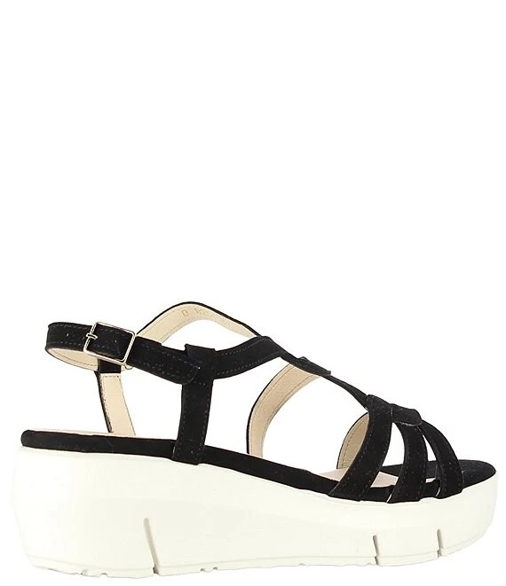 Wonders Lynn Suede Extra Light Platform Wedge Sandals 5 Wonders Lynn Suede Extra Light Platform Wedge Sandals - Afbeelding 3