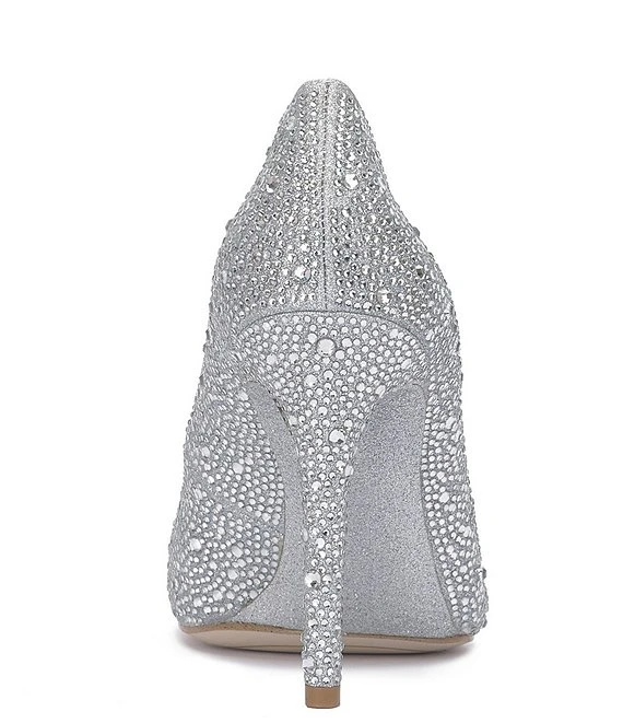 Jessica Simpson Bridal Collection Pembe Rhinestone Pumps 4 Jessica Simpson Bridal Collection Pembe Rhinestone Pumps - Afbeelding 2